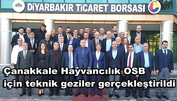 Çanakkale Hayvancılık OSB için teknik geziler gerçekleştirildi