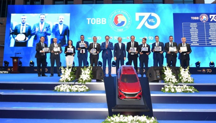 BİGA HEYETİ TOBB’UN 70. KURULUŞ YIL DÖNÜMÜ ETKİNLİĞİNDE