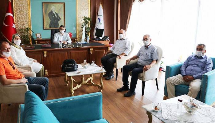 MHP İlçe Teşkilatından hayırlı olsun ziyareti