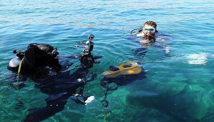 UEDAŞ, denizaltı robotuyla müdahaleye hazır (VİDEO