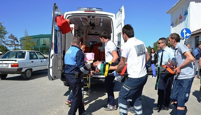 Biga'da kaza: 1 yaralı