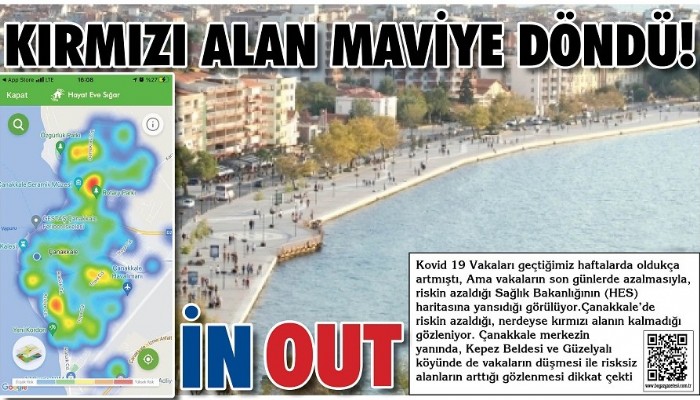 KIRMIZI ALAN MAVİYE DÖNDÜ !