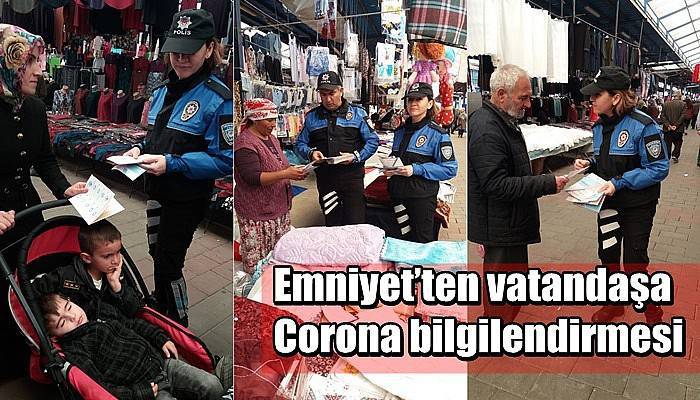 Emniyet’ten vatandaşa Corona bilgilendirmesi