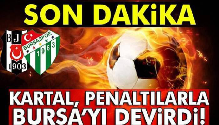 Beşiktaş Bursaspor maçı kaç kaç?