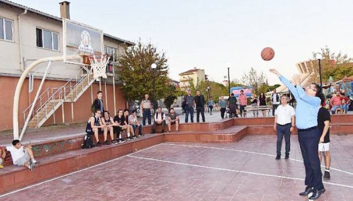 ÇAN BELEDİYESİ, SOKAK BASKETBOLU TURNUVASI DÜZENLEDİ