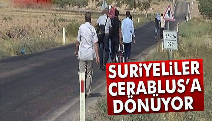 Suriyeliler yeniden yollara düştü