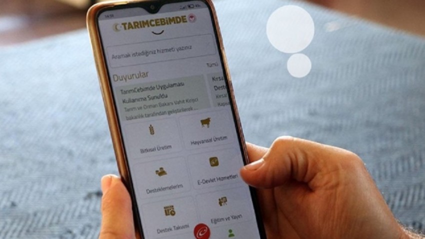 Tarım Cebimde Uygulamasına 