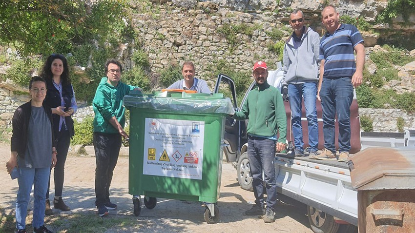 28 bin 500 kilogram ambalaj atığı toplanarak bertaraf edildi