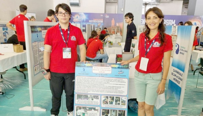 Kapı Zili Projesi ile Teknofest Trabzon etabına katıldılar