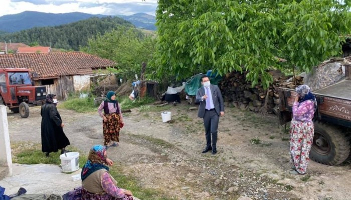 Kaymakam Musa Göktaş Köy Ziyaretlerini Sürdürüyor