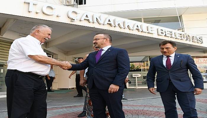 Bülent Turan’dan Ülgür Gökhan’a ziyaret (VİDEO)