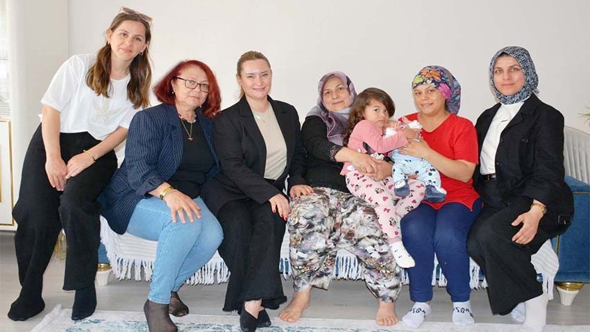 Hoş Geldin Bebek Projesine Başkan Öztürk’ün Eşi Neşe Hanımda Katıldı