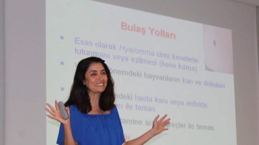 Personele Kırım Kongo Kanamalı Ateşi Eğitimi Verildi