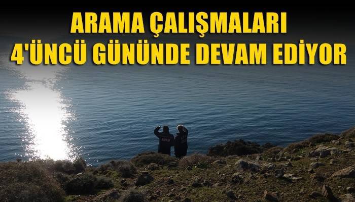 Gökçeada’da Astsubay Toykuyu'yu arama çalışmaları 4’üncü gününde devam ediyor (VİDEO)