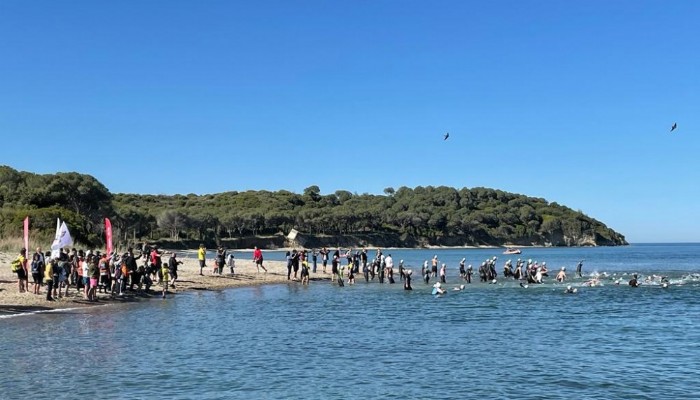 Triatlon heyecanı yaşandı