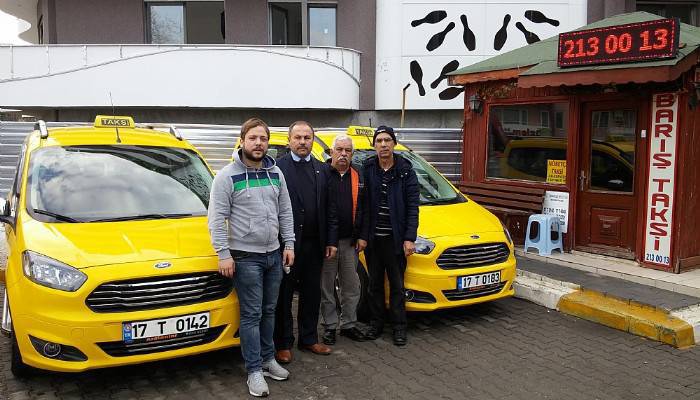 Korsan taksiye hayır!