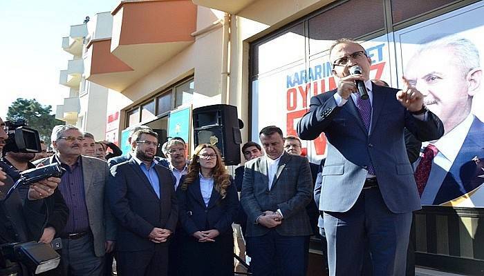 AK Parti Seçim Koordinasyon Merkezi Açıldı