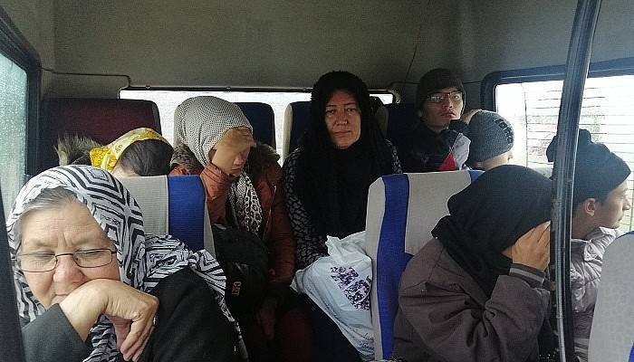 Ayvacık'ta 45 kaçak göçmen yakalandı