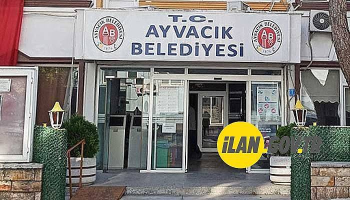 AYVACIK BELEDİYESİNE AİT İŞYERİ KİRAYA VERİLECEK