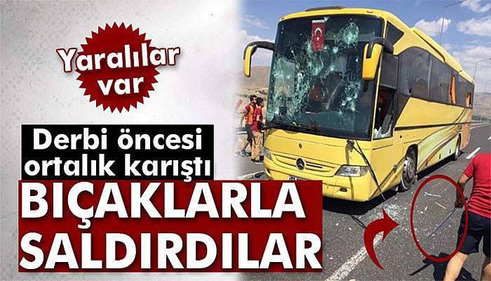 Konya'da Galatasaraylı 4 taraftar bıçaklandı