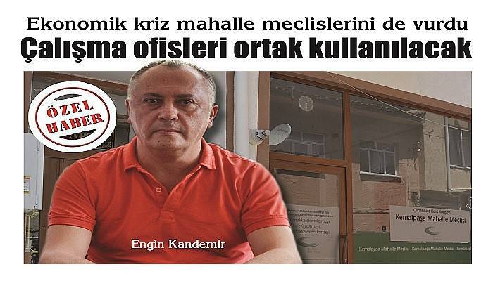 Ekonomik kriz Mahalle Meclislerini de vurdu Çalışma ofisleri ortak kullanılacak