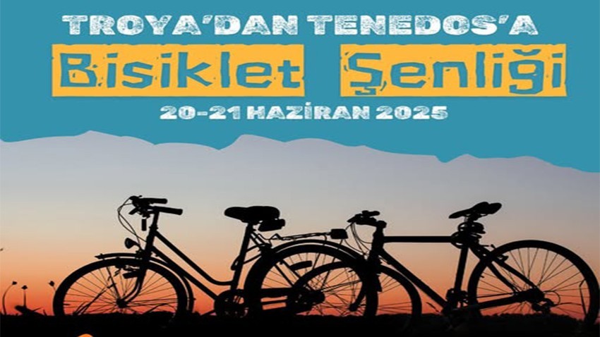  “Troya’dan Tenedos’a Bisiklet Şenliği”