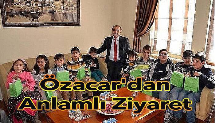 Özacar'dan anlamlı ziyaret 