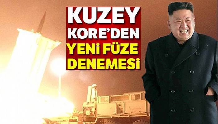 Kuzey Kore'den yeni füze denemesi