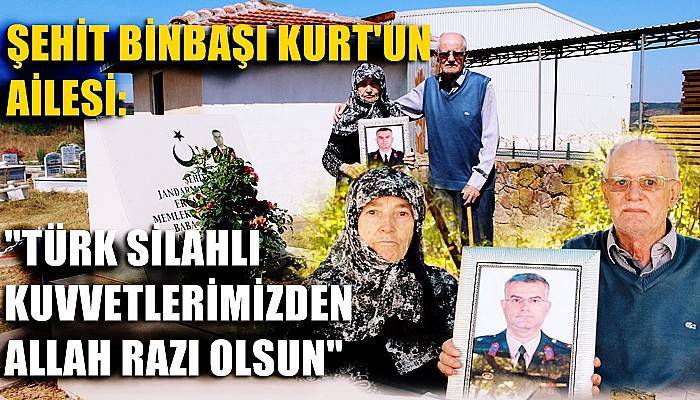 Şehidin anne ve babası, oğullarının katilinin öldürülmesi haberi üzerine temsilî mezarın başında dua edip, Türk Silahlı Kuvvetlerine teşekkür etti (VİDEO)