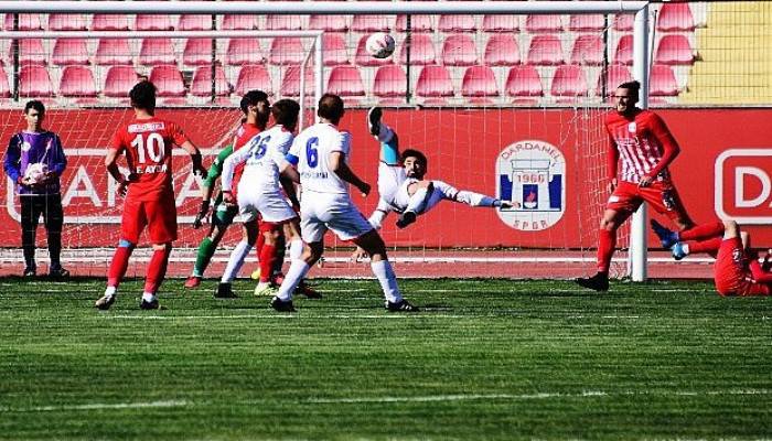 Dardanelspor, sahasında 3-2 mağlup etti