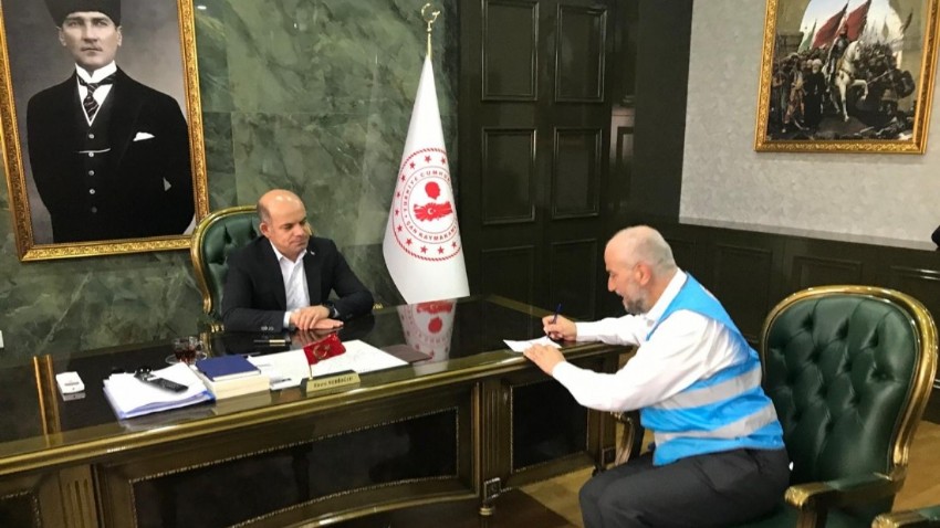 Çan Kaymakamı Dr. Emre Nebioğlu Kurban Bağışında Bulundu
