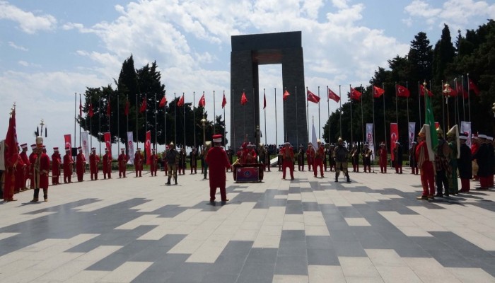 Jandarma Mehteran Birliği'nden Şehitler Abidesi'nde konser (VİDEO)