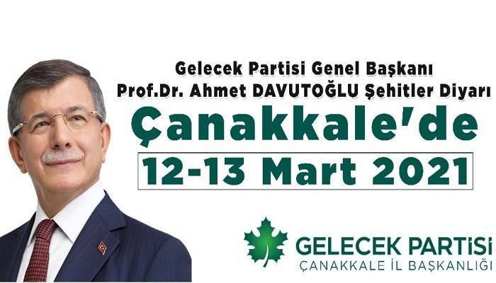 Davutoğlu Çanakkale'ye geliyor