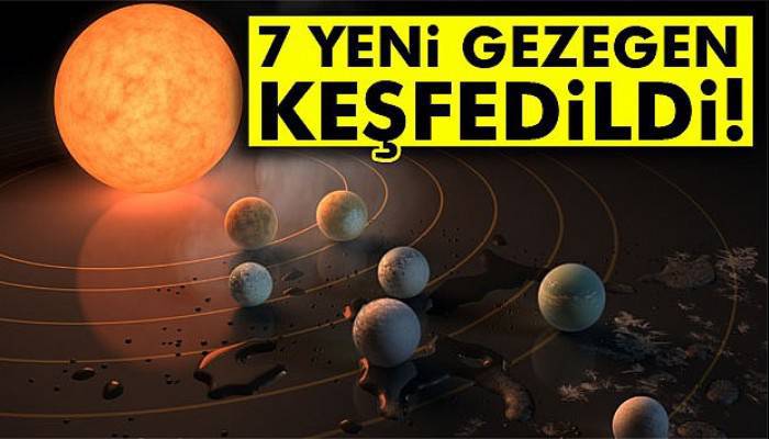  Dünya'ya benzer 7 gezegen bulundu