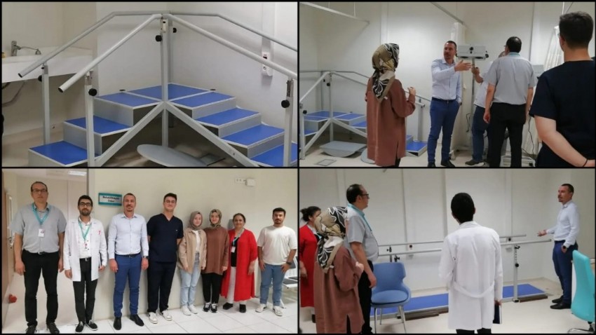 Biga Devlet Hastanesi İkinci Rehabilitasyon Odasıyla Hizmet Kapasitesini Artırıyor!