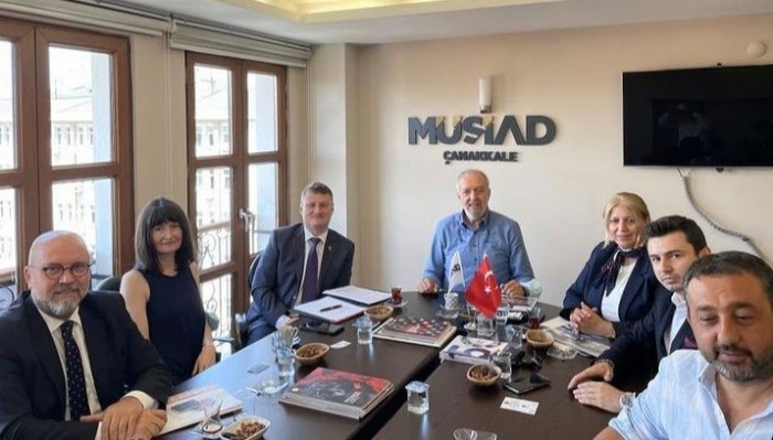 Belarus Başkonsolosu Shved Müsiad’ı ziyaret etti