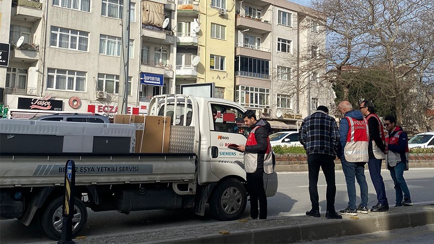 Trafik Güvenliği İçin Sahada Yoğun Mesai