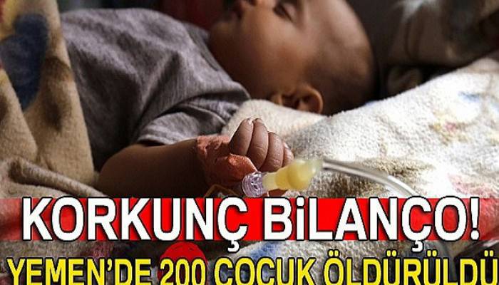 UNICEF: '2017’de Yemen iç savaşında 200 çocuk öldürüldü'
