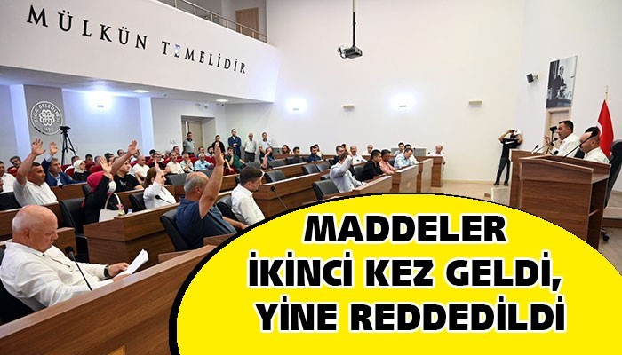 Biga Belediye Meclisi’nden borçlanma yetkisine ikinci ret!