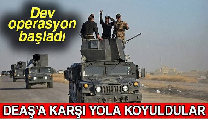 Irak: Telafer’i DEAŞ’tan kurtarma operasyonu başladı