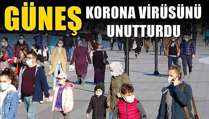 Güneş korona virüsü unutturdu (VİDEO)