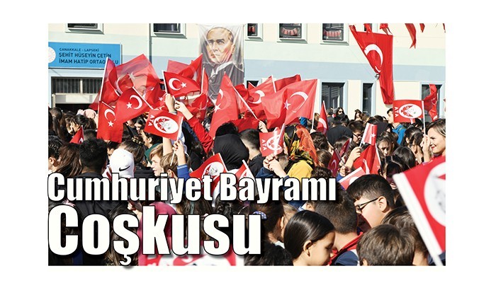 Lapseki’de Cumhuriyet Bayramı Coşkusu