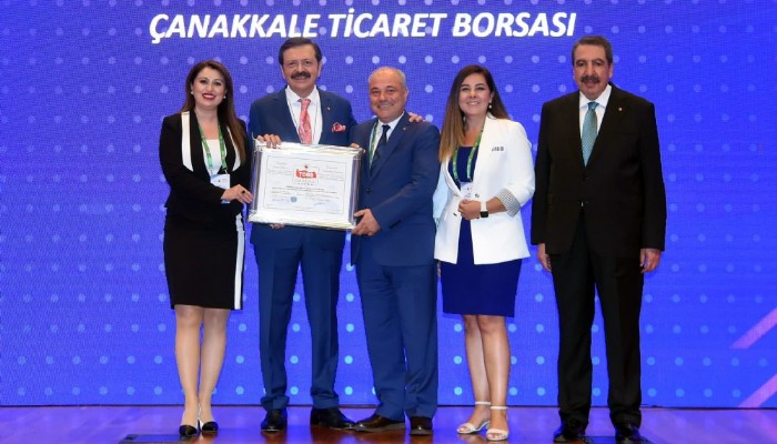 ÇTB Akreditasyon Sertifikasını Törenle Aldı