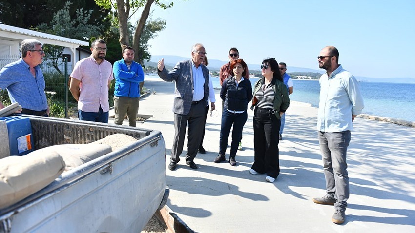 Başkan Gökhan incelemelerde bulundu