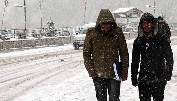 Bayburt kar altında