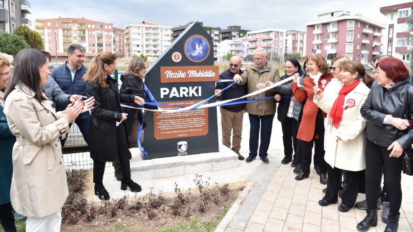 Beyşehir Sokak Parkı'na “Nezihe Muhiddin” İsmi Verildi