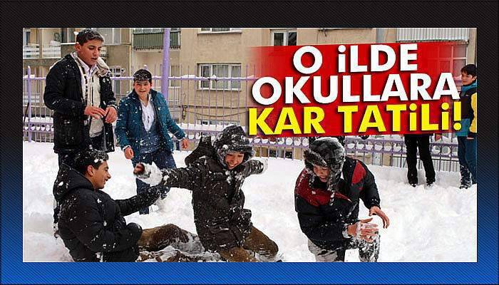 Ardahan Posof’ta kar tatili