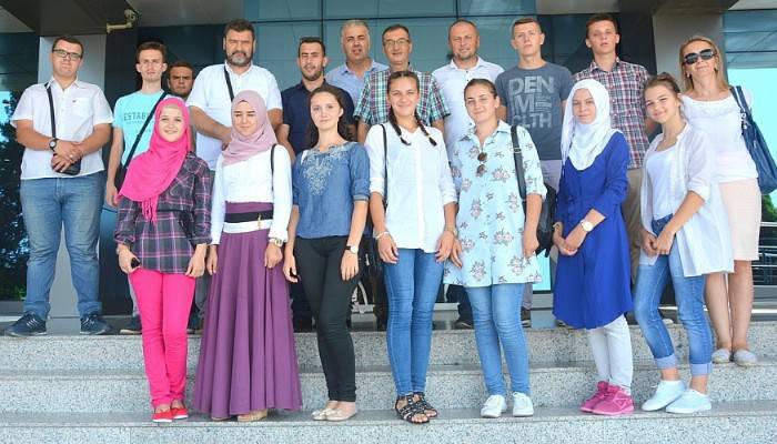 Bosna Hersekli Öğrencilerden ÇOMÜ’ye Ziyaret