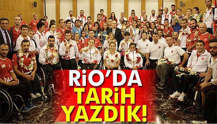 Ay-yıldızlılar Rio'da tarih yazdı