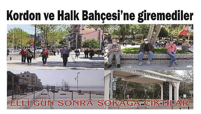ELLİ GÜN SONRA SOKAĞA ÇIKTILAR